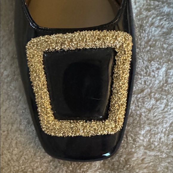 Sam Edelman Thalia Square Toe Patent Leather Pumps. Size 8.5 - Picture 5 of 5